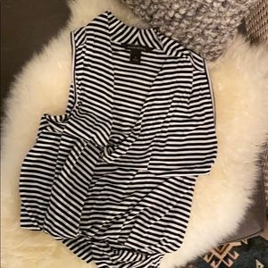 Banana Republic Black + White Tank.